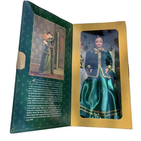 Vintage 1996 Barbie 15621 Hallmark Yuletide NEW - Picture 1 of 9